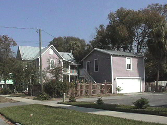 A restored or newly built home in the Tampa Heights Historic District.