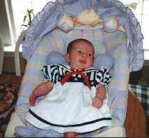 Rebecca’s first year — an original Rinoldo family photograph.