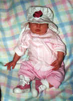 Rebecca’s first year — an original Rinoldo family photograph.