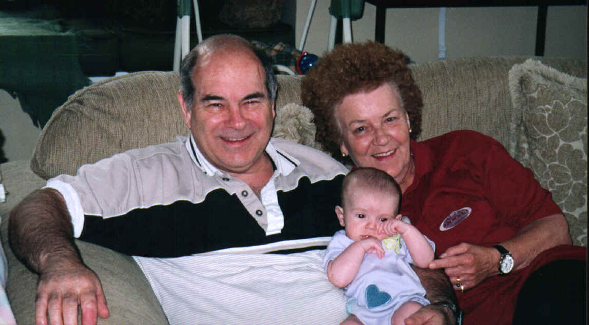 Rebecca’s first year — an original Rinoldo family photograph.