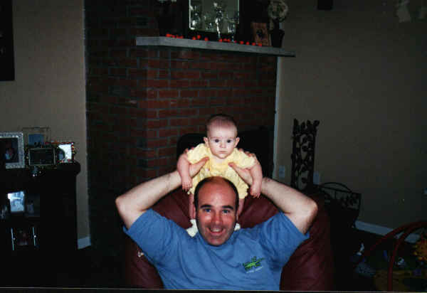 Rebecca’s first year — an original Rinoldo family photograph.