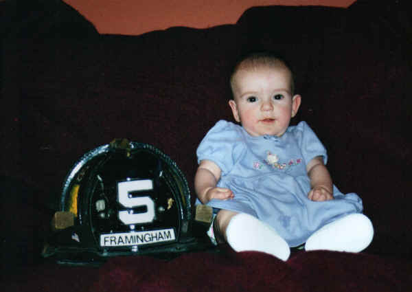 Rebecca’s first year — an original Rinoldo family photograph.