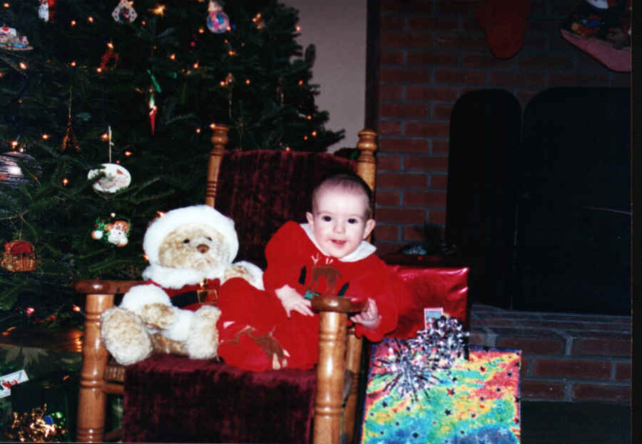 Rebecca’s first year — an original Rinoldo family photograph.