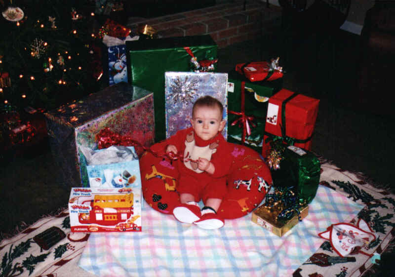 Rebecca’s first year — an original Rinoldo family photograph.