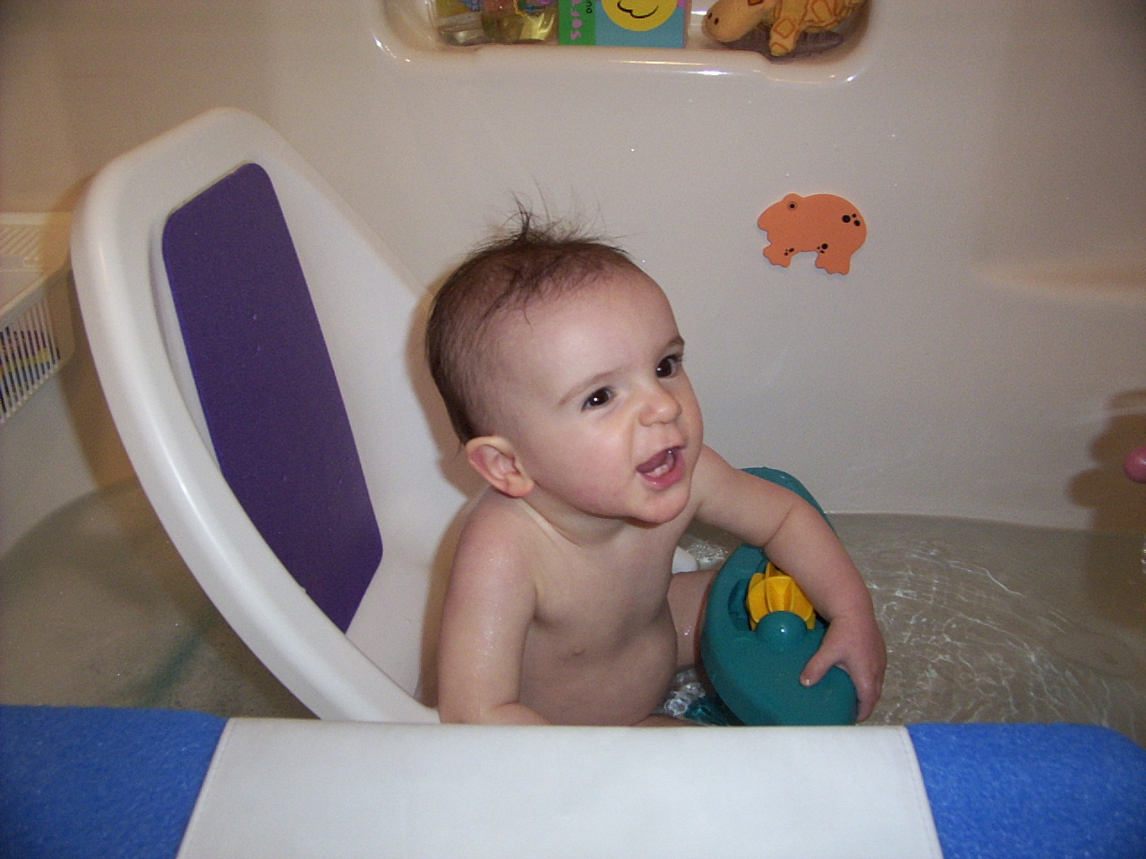 Rebecca’s first year — an original Rinoldo family photograph.