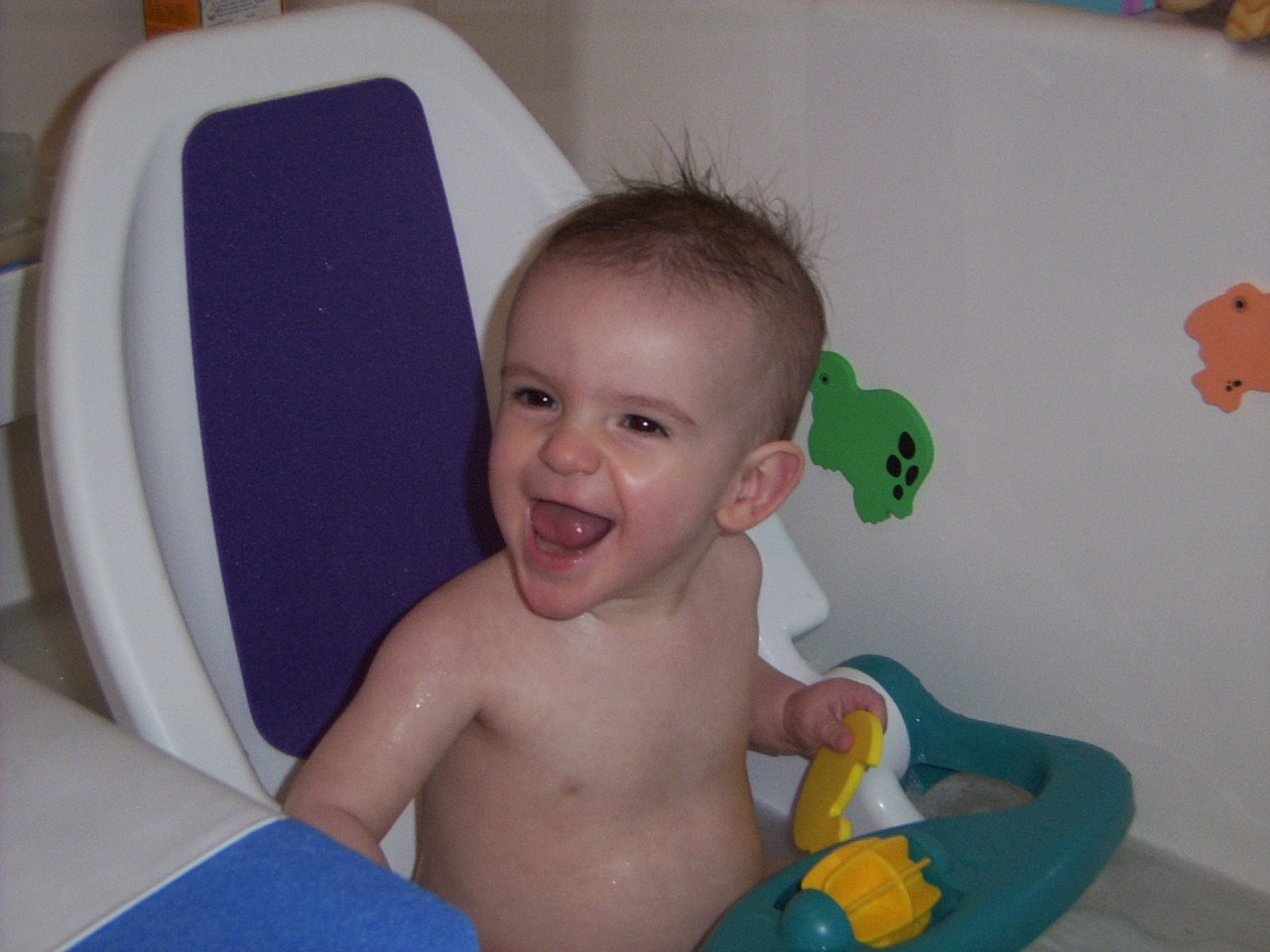 Rebecca’s first year — an original Rinoldo family photograph.
