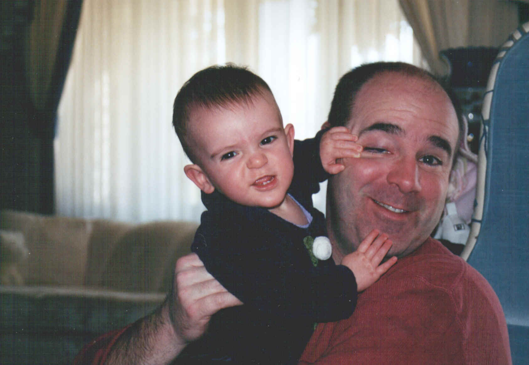 Rebecca’s first year — an original Rinoldo family photograph.