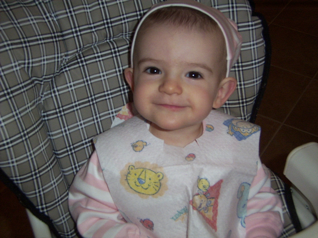 Rebecca’s first year — an original Rinoldo family photograph.