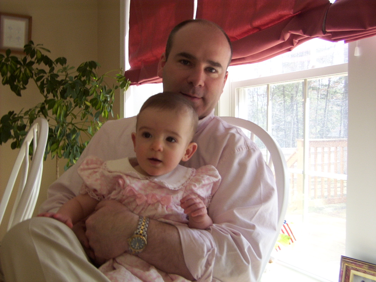 Rebecca’s first year — an original Rinoldo family photograph.