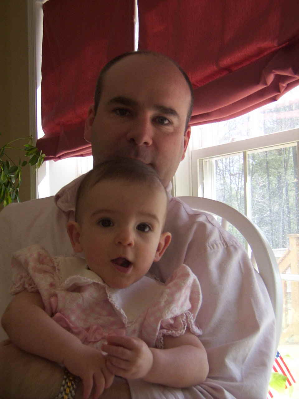 Rebecca’s first year — an original Rinoldo family photograph.