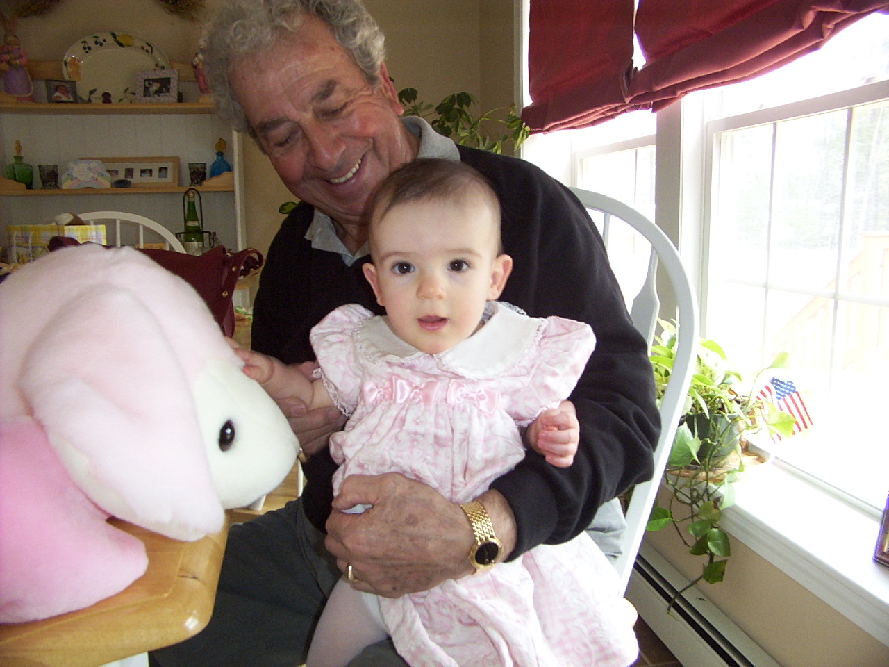 Rebecca’s first year — an original Rinoldo family photograph.
