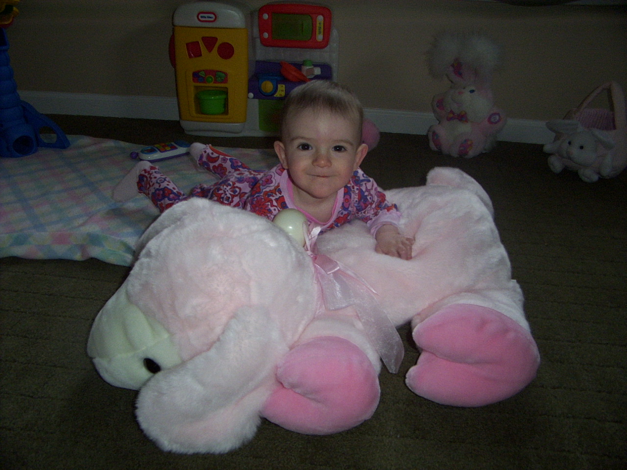 Rebecca’s first year — an original Rinoldo family photograph.