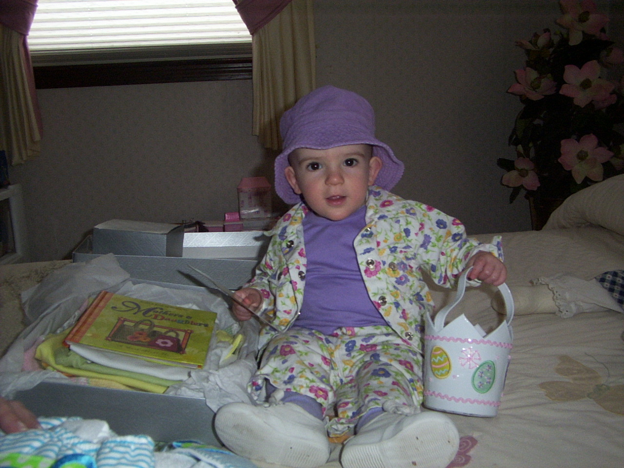 Rebecca’s first year — an original Rinoldo family photograph.