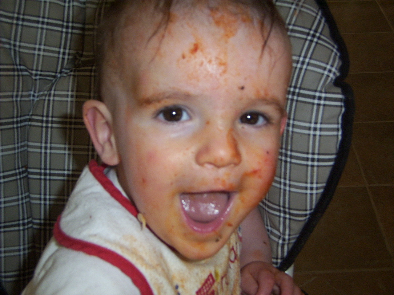 Rebecca’s first year — an original Rinoldo family photograph.