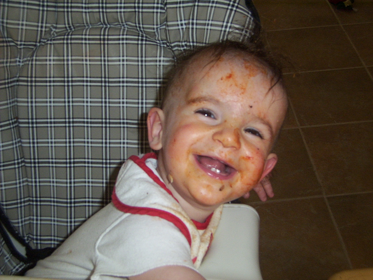 Rebecca’s first year — an original Rinoldo family photograph.