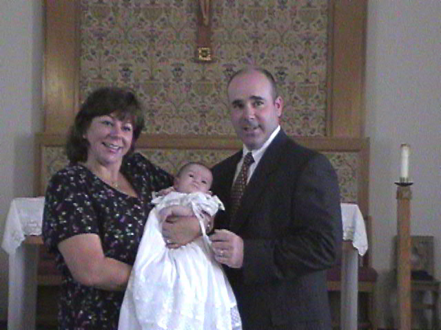 Rebecca’s first year — an original Rinoldo family photograph.