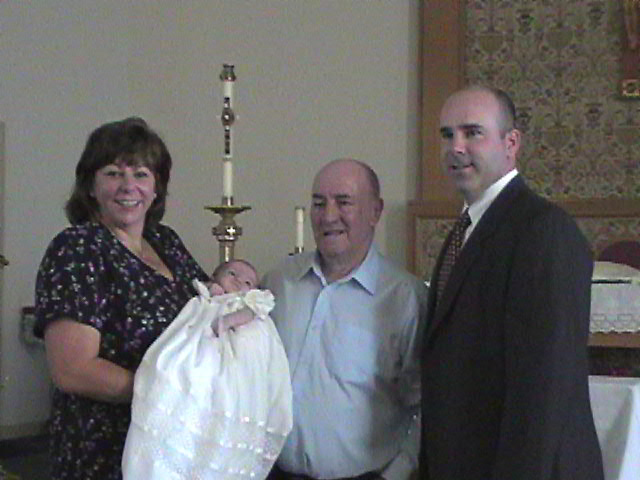 Rebecca’s first year — an original Rinoldo family photograph.