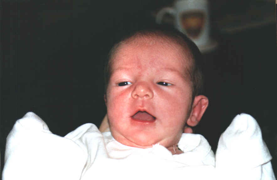Rebecca’s first year — an original Rinoldo family photograph.