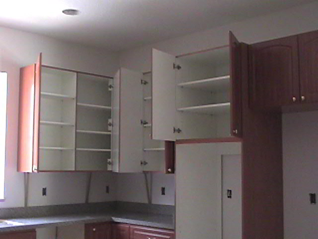 An original photograph of the interior construction of Tom and Helen’s house.